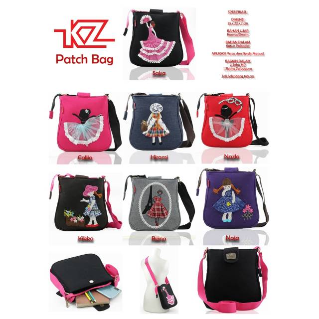 Tas Patch Bag Kabizaku Murah