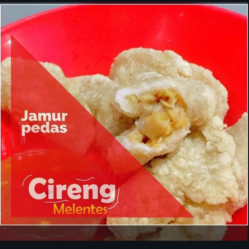 

cireng jamur pedas