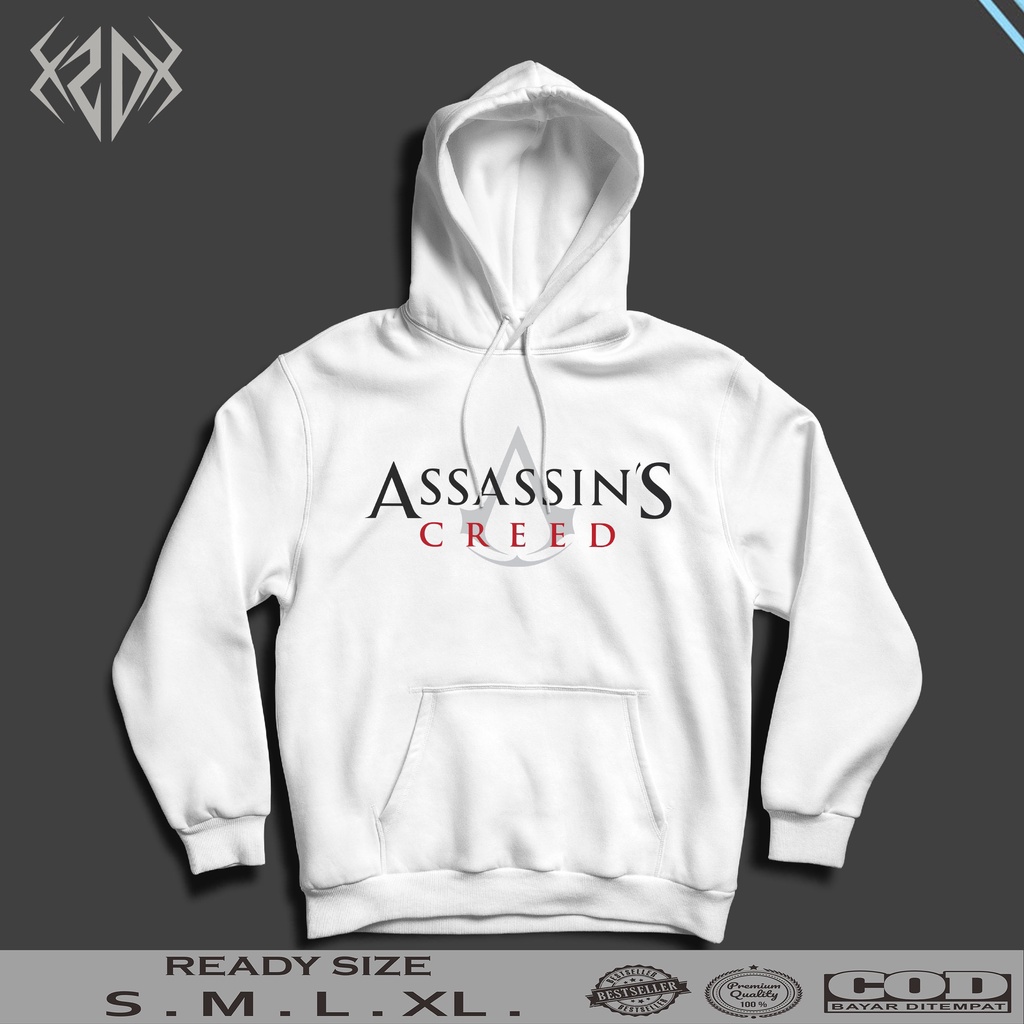 JAKET HODDIE ASSASIN CREED / HOODIE PRIA / JAKET PRIA / HOODIE KEREN