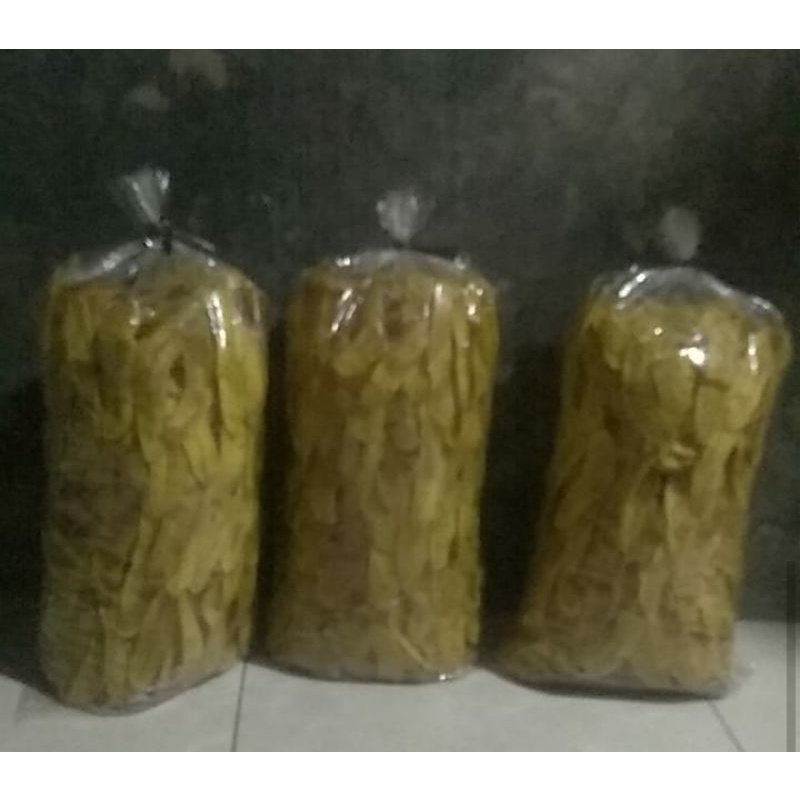 

keripik pisang kapok asin gurih, sriping pisang kiloan 1 kg