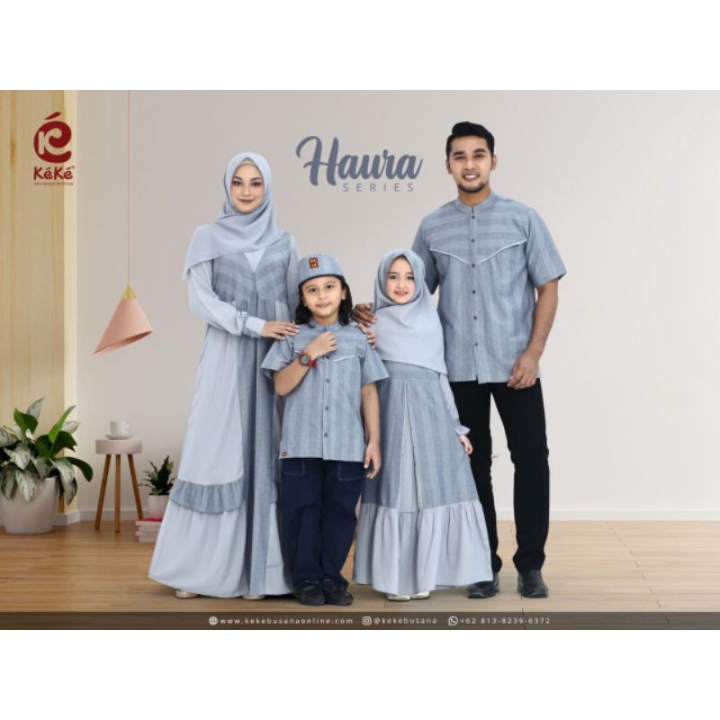 Sarimbit Haura Series by Keke / Koko Ayah dan Gamis Ibu