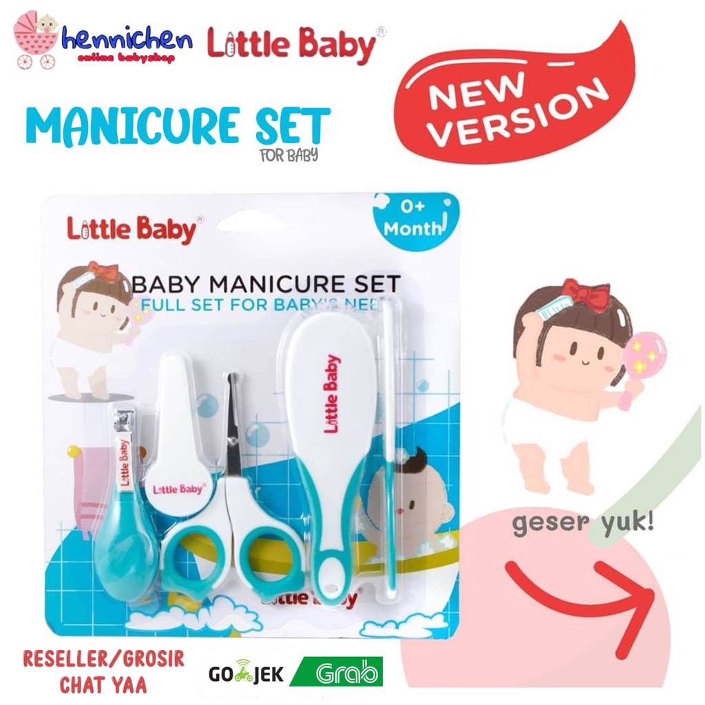 YEAYYY TERMURAHHH  LITTLE BABY MANICURE SET SISIR GUNTING KUKU BAYI 6IN1