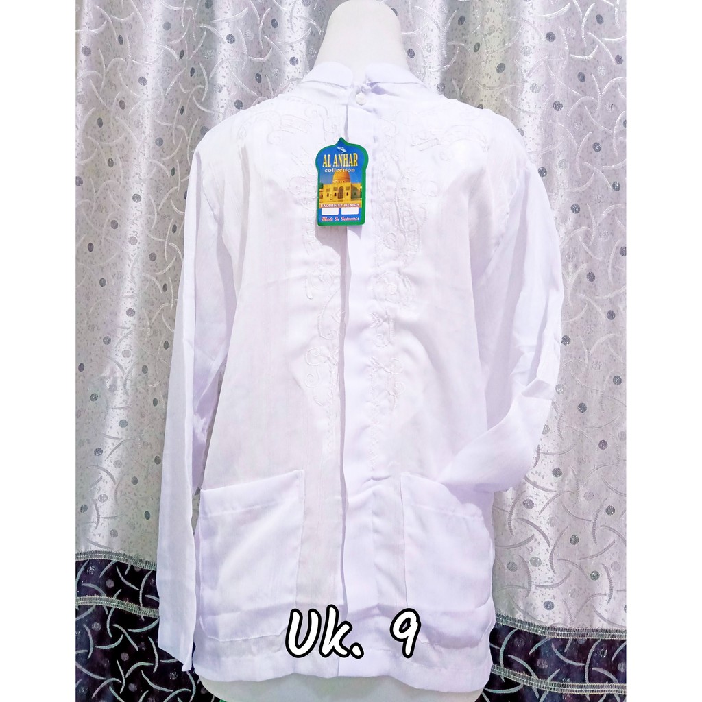 Baju Putih Muslim Anak Laki-laki