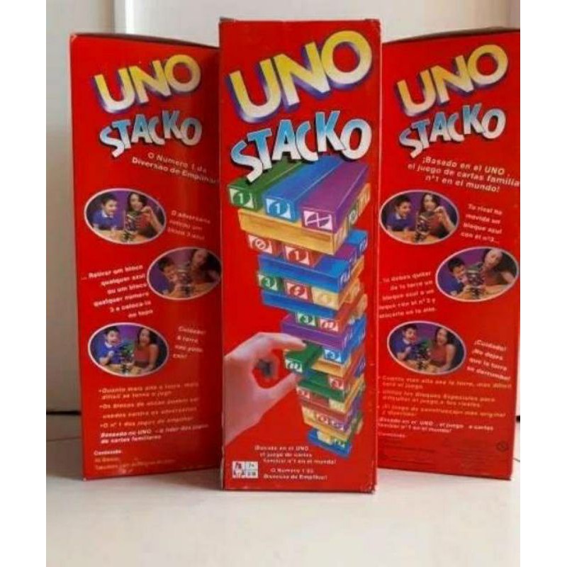 mainan uno stacko
