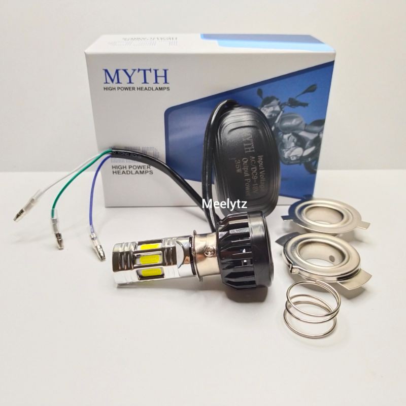 Lampu utama LED 6 sisi Original MYTH Headlamp H4 H6 HS1 High Quality