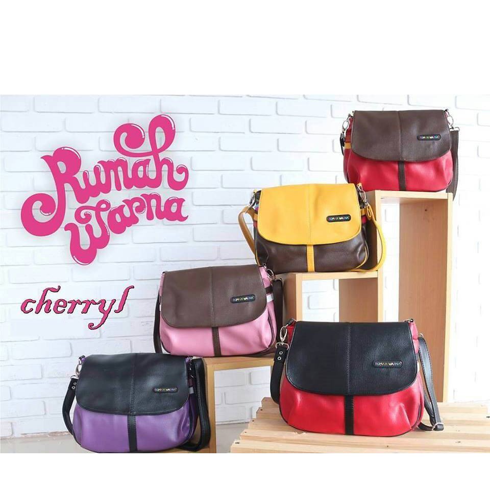 Tas Selempang Cherryl Rumah Warna
