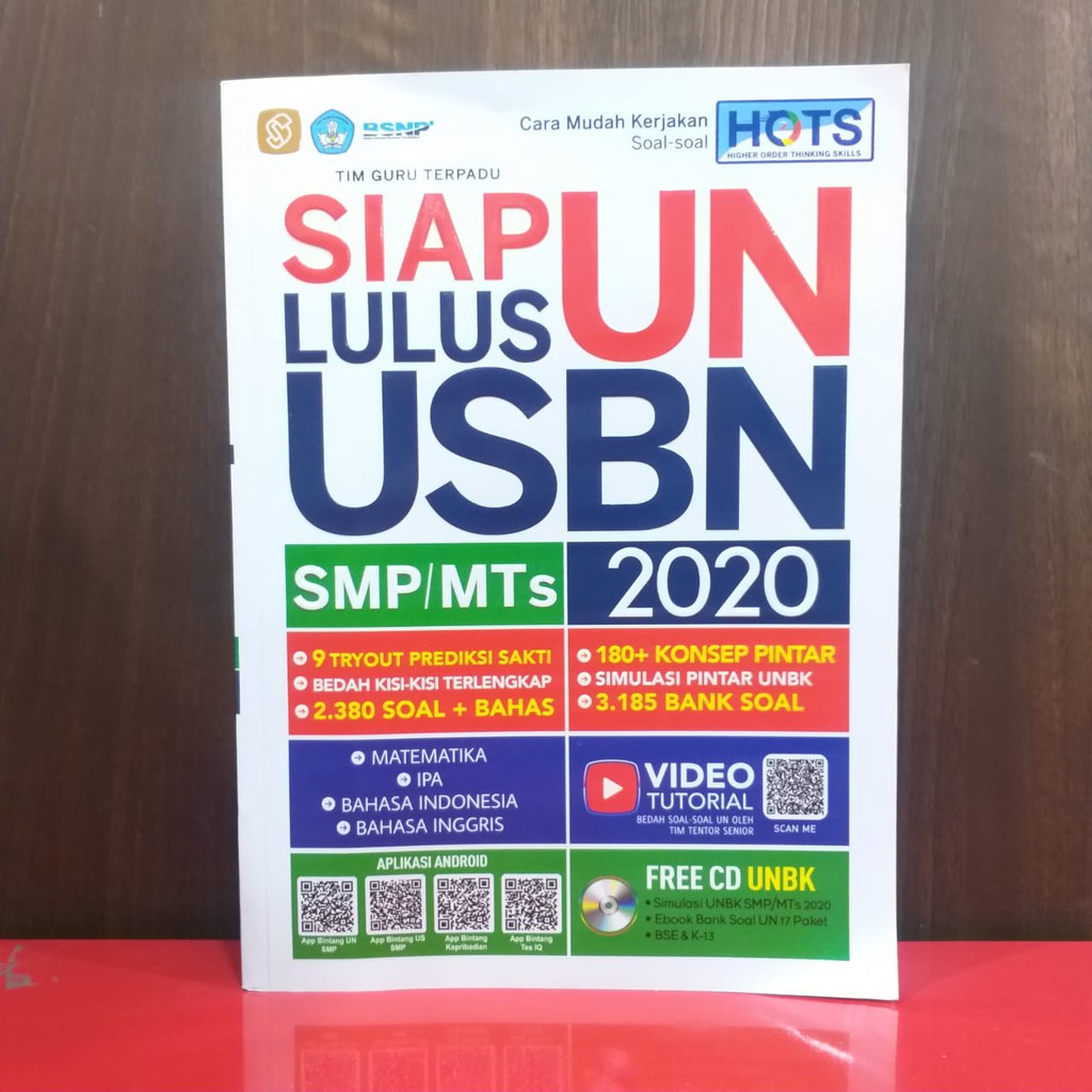 SIAP LULUS UN USBN SMP /MTS 2020 + CD / TIM GURU TERPADU