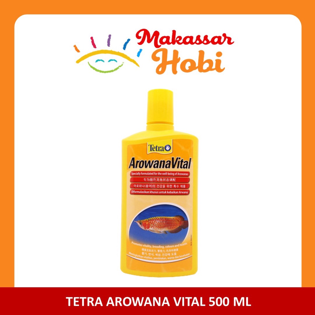 Tetra Arowana Arwana Vital 500ml Arowanavital 500 ml Vitamin Ikan Hias