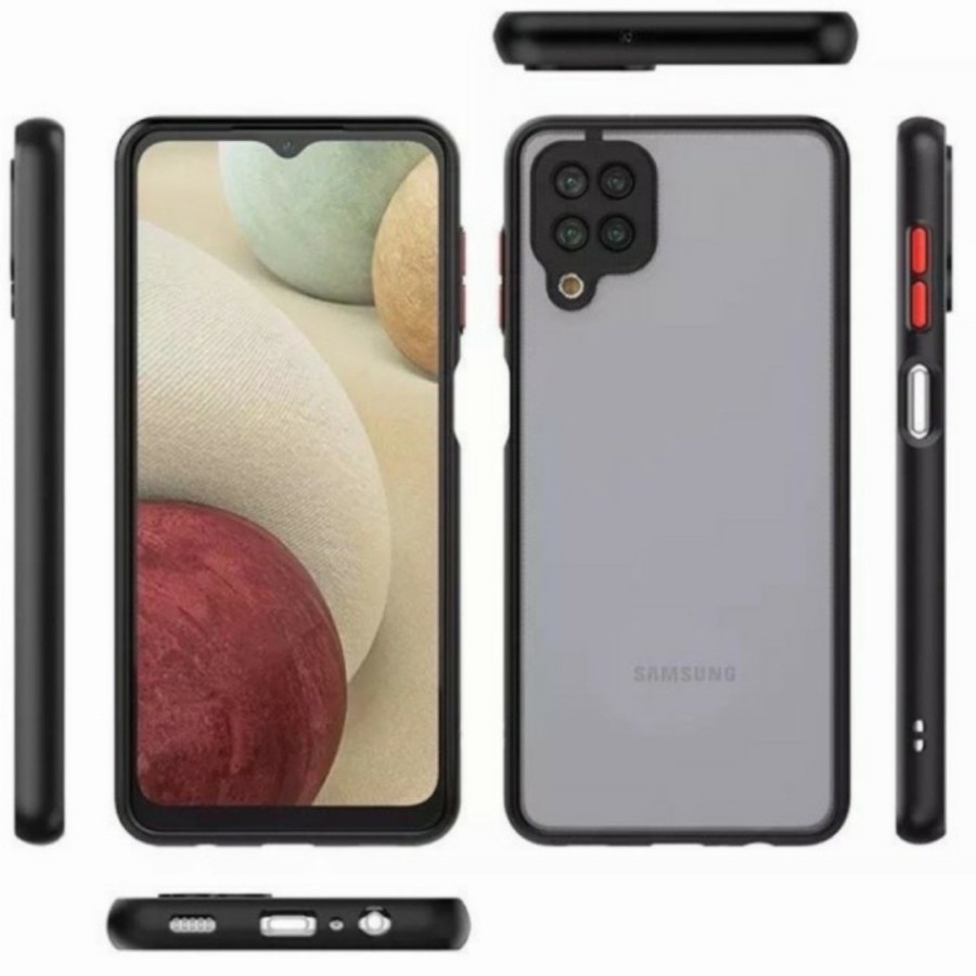 Soft Case Samsung Galaxy A22 4G + 5G Soft My Choice Aero Color Button Matte