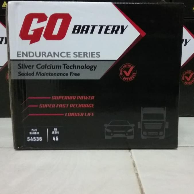 GARANSI 1 TAHUN  Aki mobil Chevrolet Spin Bensin DIN 45 Go battery langgengb4 Juara