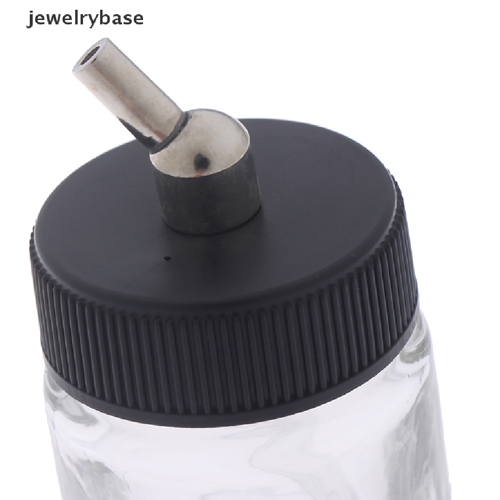 Base Botol Kaca Semprot Cat Airbrush 22CC Dengan Tutup Suction Untuk Nail Art