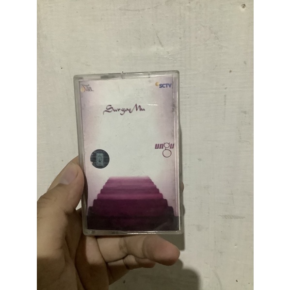 kaset pita tape ungu surgamu