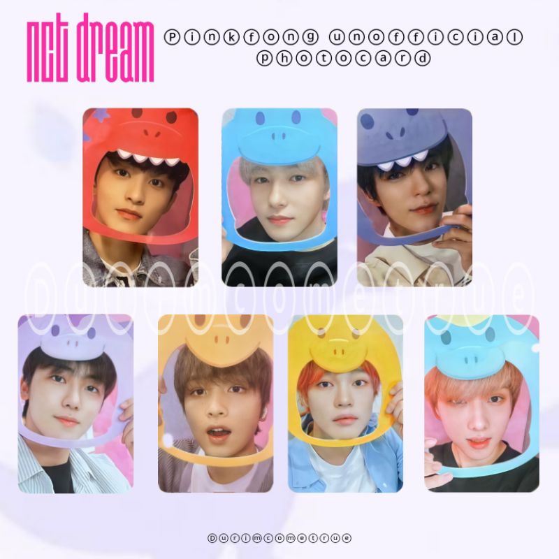 UNOFC Photocard NCT Dream Pinkfong NCT-REX Edition (MIN 3❗)