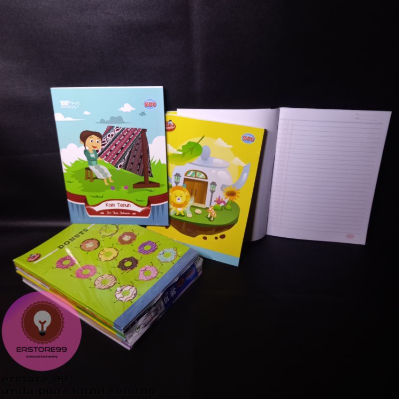 

buku tulis SIDU isi 38 lembar