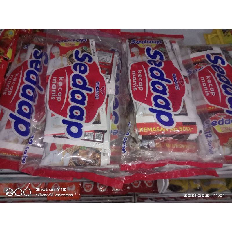 

Murahhh!!!! Kecap Sedaap saset isi 6pcs gratis 1pc & 12+2pcs