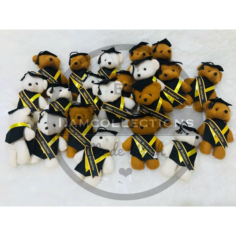 Boneka Mini Wisuda murah custom nama/ucapan