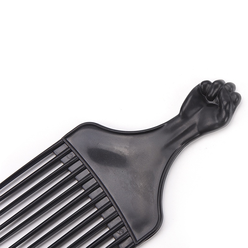 （✔✔❤Sisir Rambut Keriting Model Garpu Gigi Panjang Lebar Bahan Plastik Untuk Salon