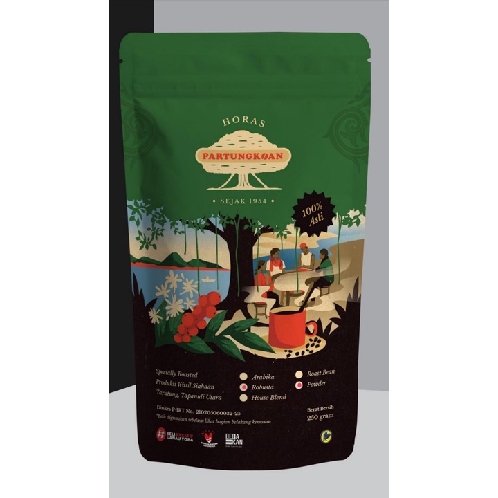 

Kopi Robusta Original Partungkoan