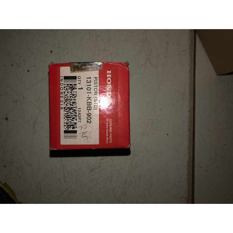 piston tiger original honda - seher tiger original