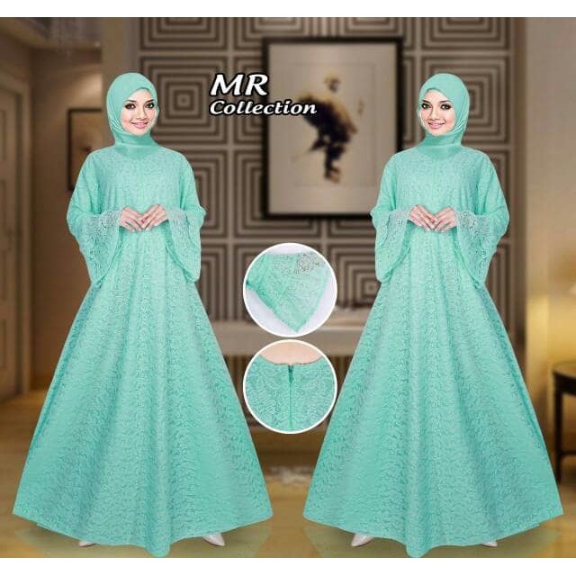 GAMIS SYARI ANNAJAH CAPUCCINO 900GR 110 140 ALLSIZE GAMIS SYARI BUSUI CADAR CREPE HQ POLOS MURAH I.