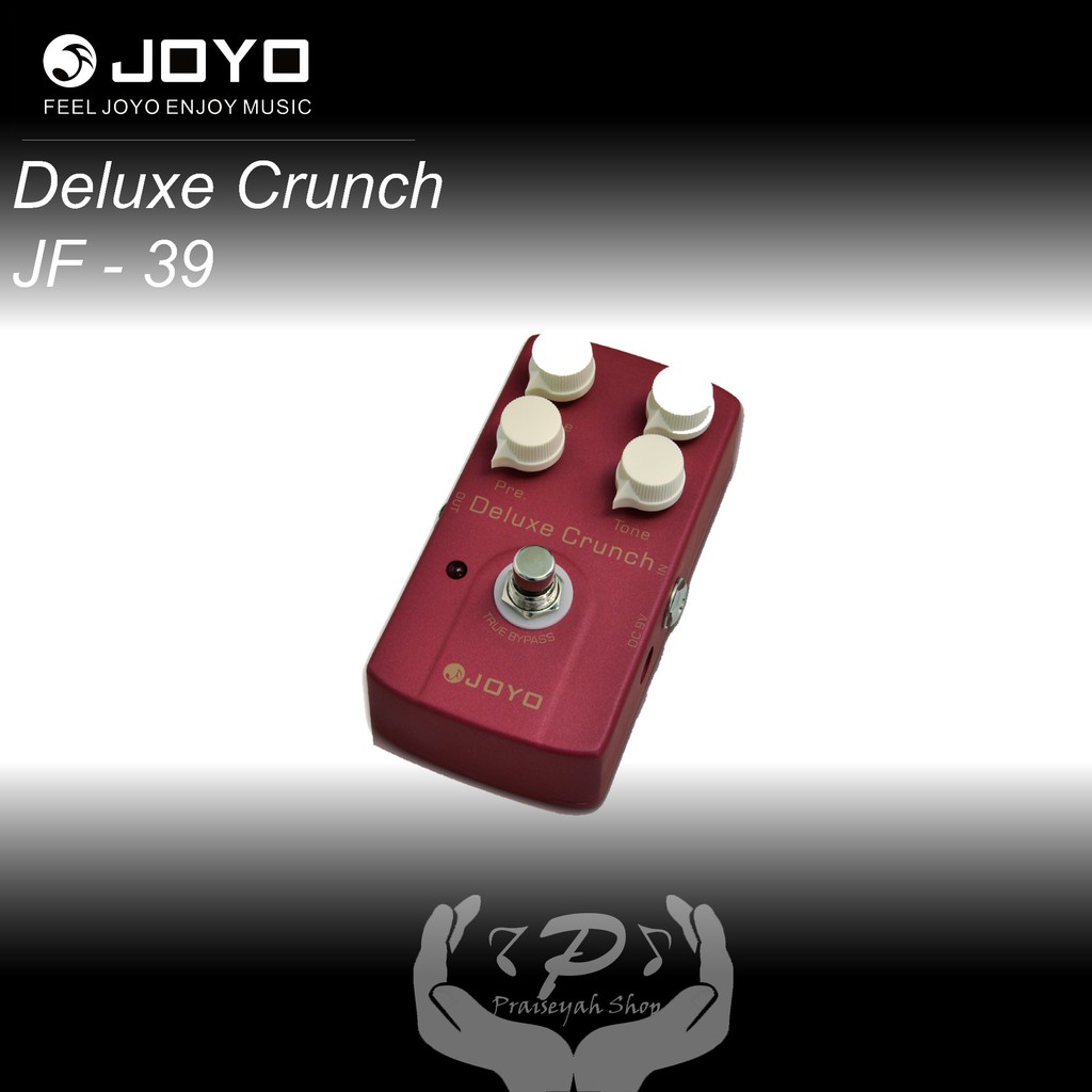 Joyo Deluxe Crunch Efek Gitar JF 39 Original Guitar Effect JF39