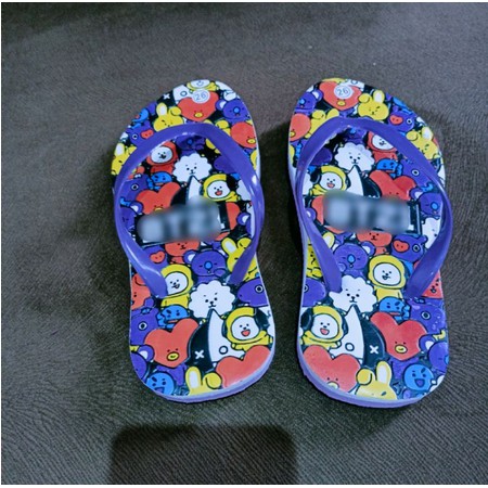 Sandal jepit anak perempuan motif boneka/sandal anak murah