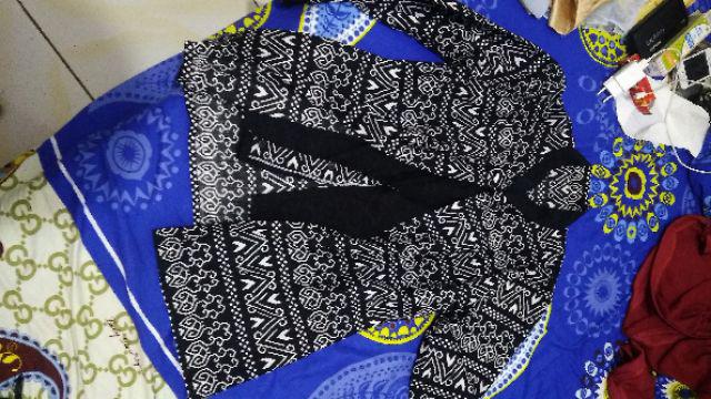 Batik Dolby Dolbi Dobby Doby Tenun Sutra Tulis Katun Atbm Baron Atasan Batik Wanita Sogan Srg308