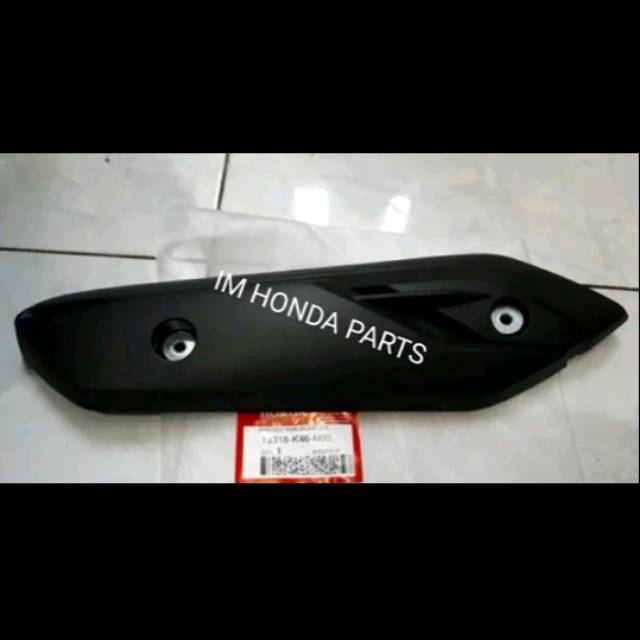 Cover tameng pelindung knalpot Honda Vario 110 fi original