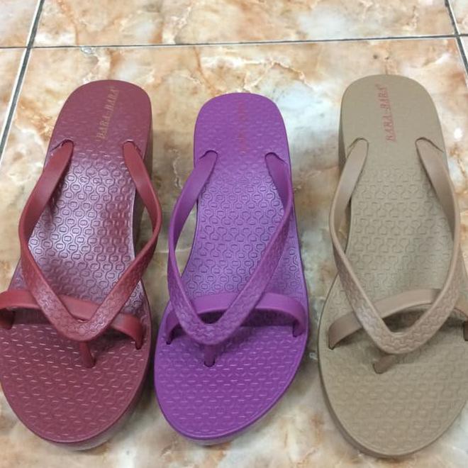 1023 sandal wanita wedges barabara bara bara sandal wedges wanita