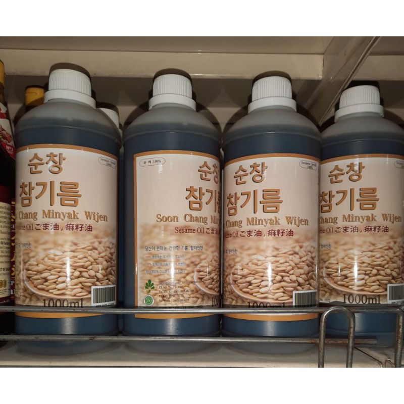 

SoonChang Minyak Wijen Kemasan Botol Plastik 1000 ml
