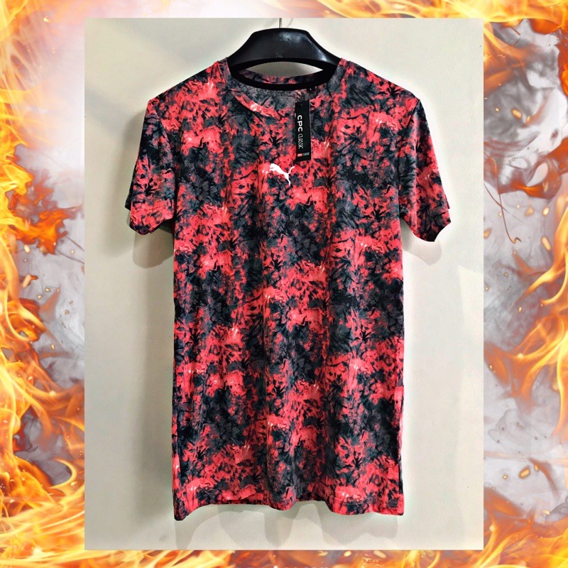kaos tie dye full print puma