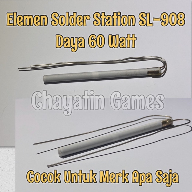 Elemen Solder Station untuk Type SL-908 Daya 60 Watt