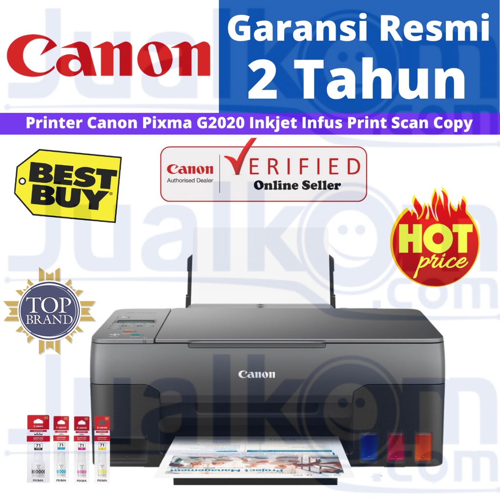 Printer Canon Pixma G2020 G 2020 Print Scan Copy