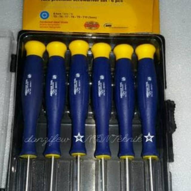 Obeng set Bintang 6 American tools