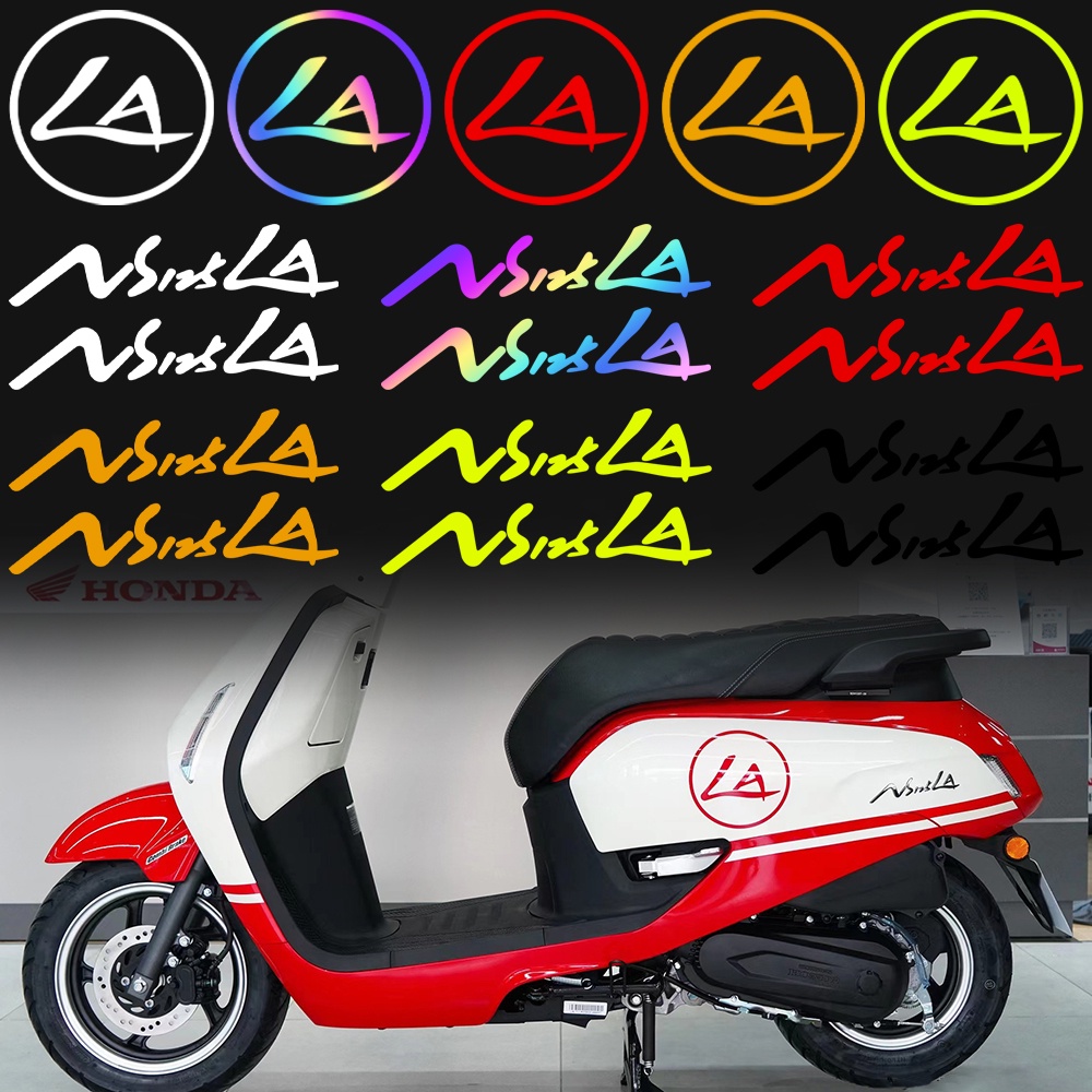 NS125LA Stiker Reflektif LA Skuter Sisi Stiker Aksesoris Motor untuk Honda NS 125LA