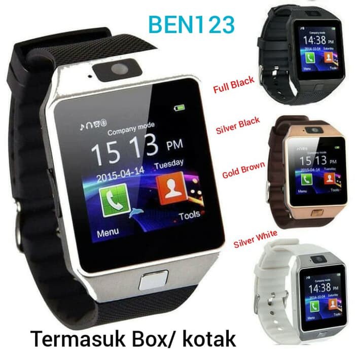 C798T #Sale  Jam Tangan Unisex Cewek Cowok Smartwatch Bisa Connect Hp Model Bulat #Buruan