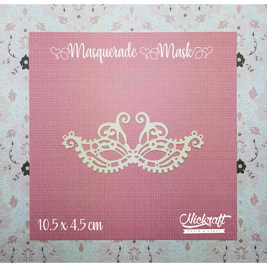 

MASQUERADE MASK (LALA LAND CRAFT) - Bahan Hiasan Scrapbook Topeng