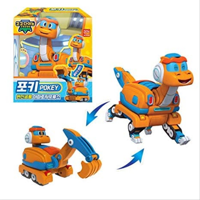 GOGO DINO MINI TRANSFORMATION POKEY - ORIGINAL TERBARU