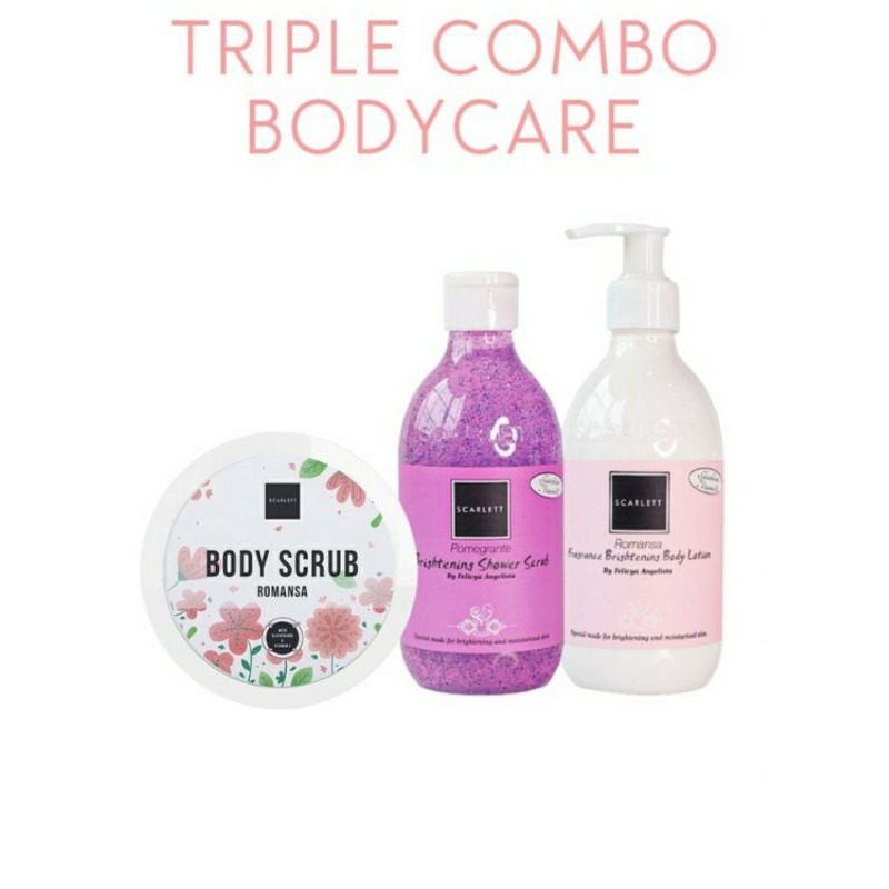 Scarlett Whitening PAKET BODY CARE