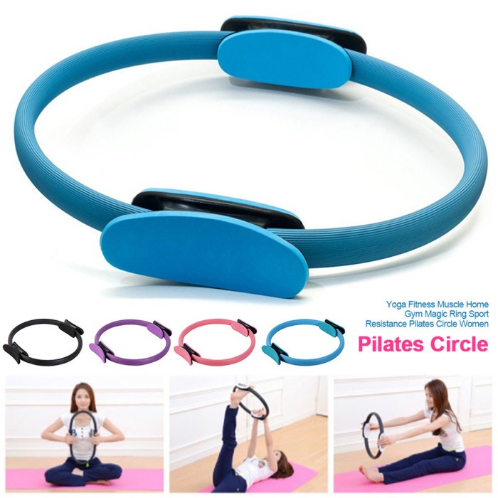 Magic Ring Resistance Band Tali Stretching Pilates Circle Yoga TQMR023