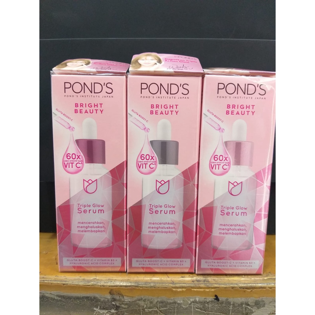 Ponds Serum Triple Glow 30gr