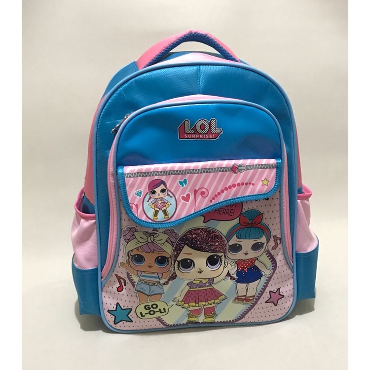 Showme Tas Ransel Anak Sekolah SD 16inci - 43cn Tinggi - 3 Ruang - Karakter