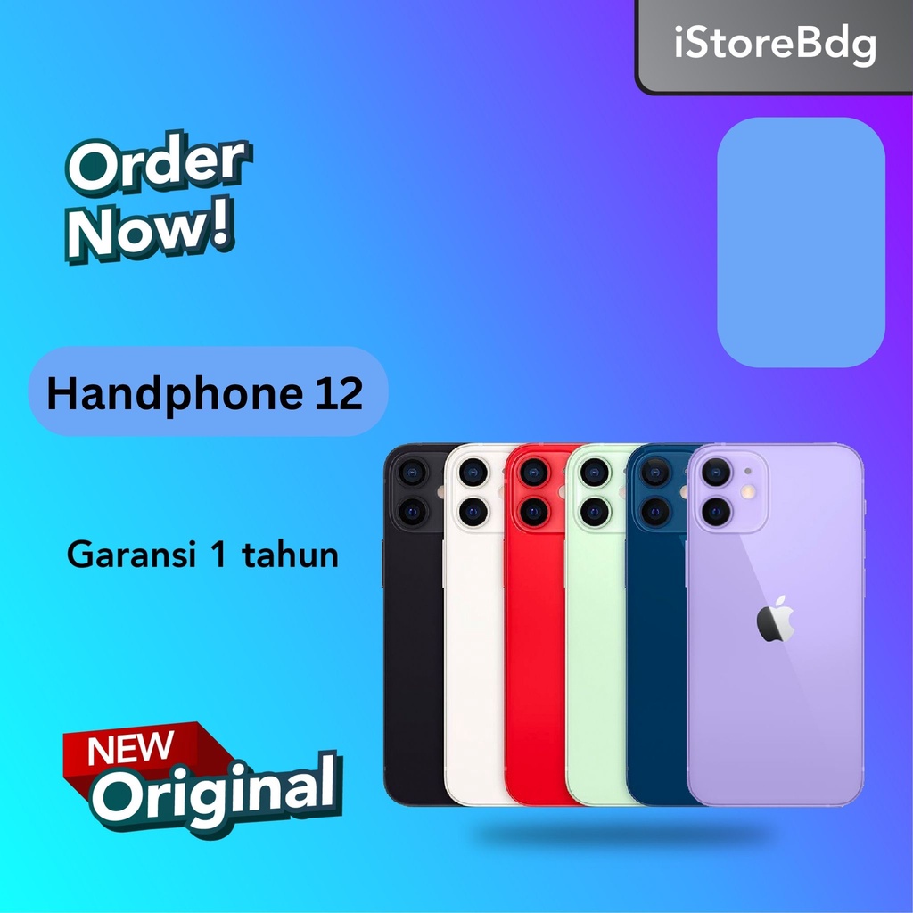 iPhne 12 64GB 128GB Garansi Resmi iBox