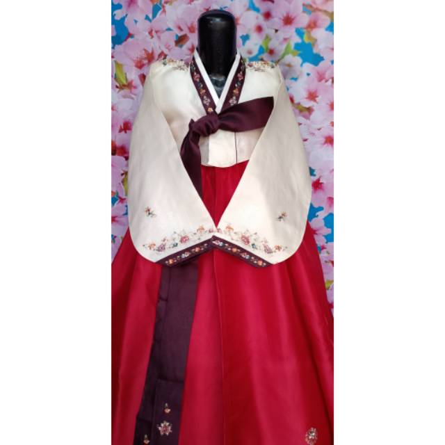 Hanbok marun bodirann