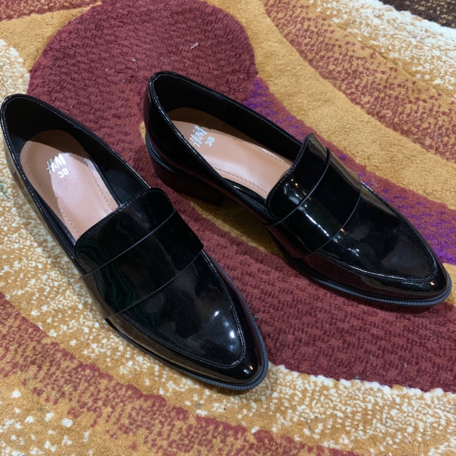 h&m platform loafers