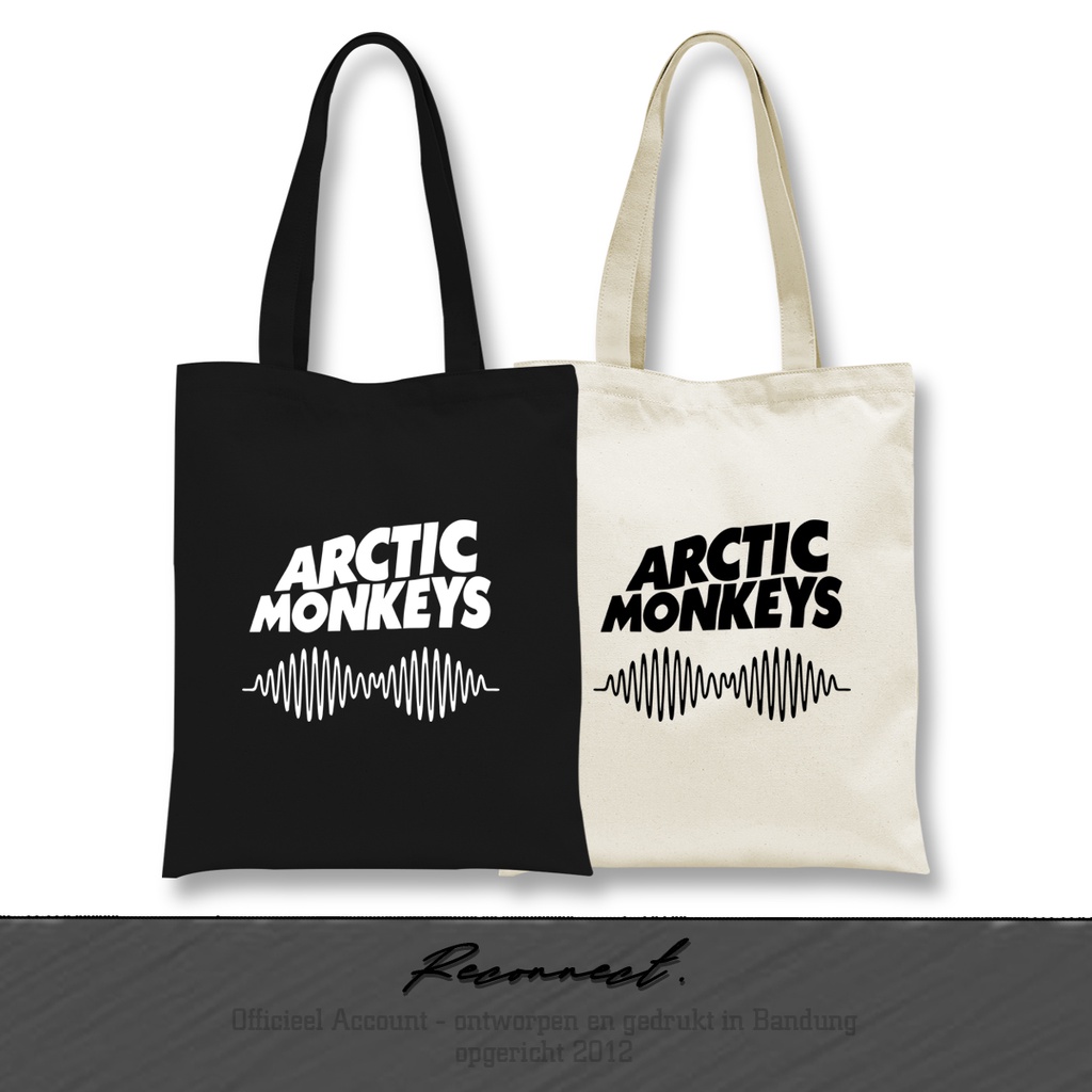 Reconnect Tote Bag Arctic Monkey - GRATIS TAMBAH NAMA