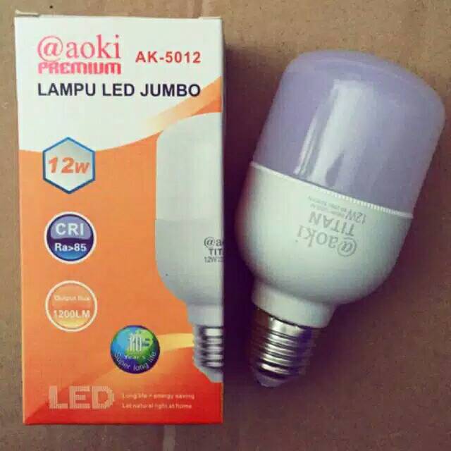 lampu led titan aoki premium 12w