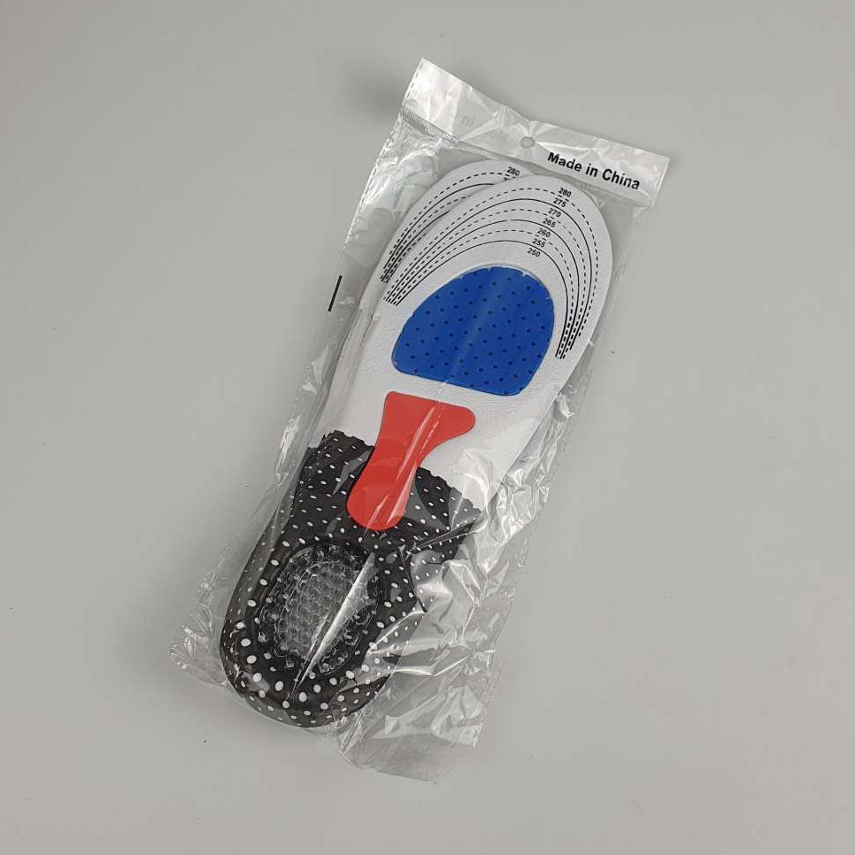 Insole Alas Kaki Sepatu Shock Absorber Gel Orthotic Arch ZYD17