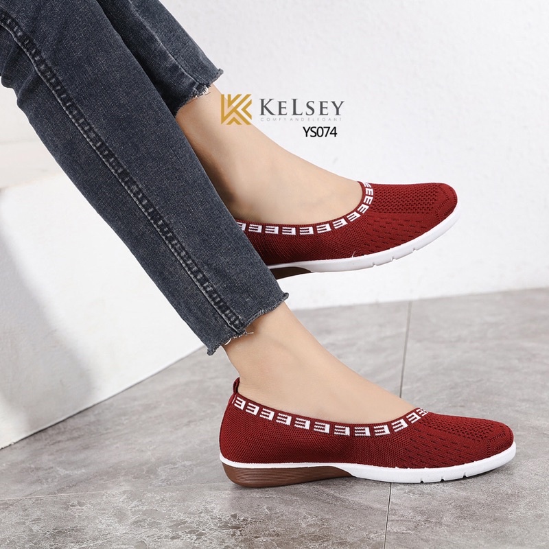 kelsey Sepatu Slip On Wanita YS074