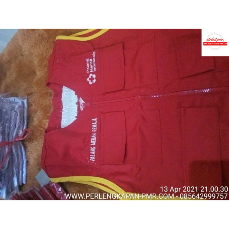 

5 rompi Wira tambah bordir nama skolah